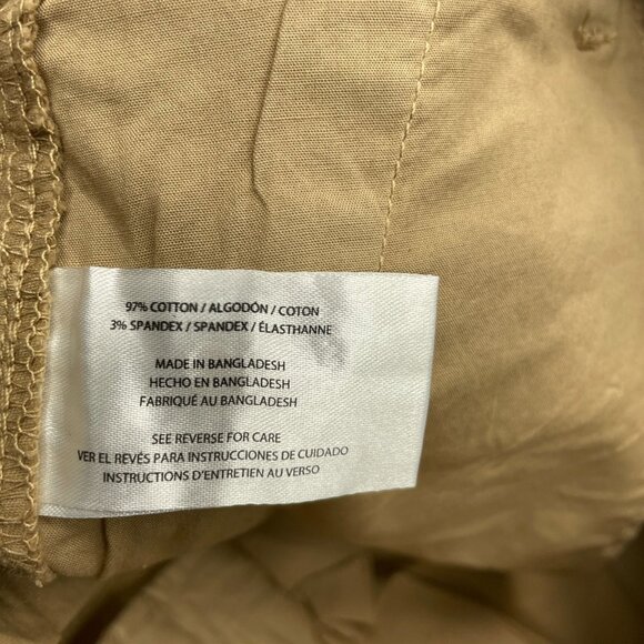 Gap Women's 8 Slim Ankle Pants Tan Chino 26.5 " Inseam M0699 - Picture 9 of 10